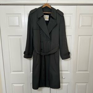 London Fog, Men’s tench coat, 40R, gray